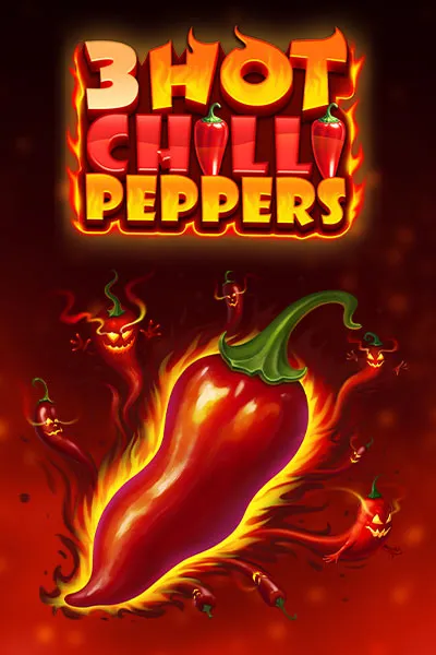 3 Hot Chili Peppers Iron Dog